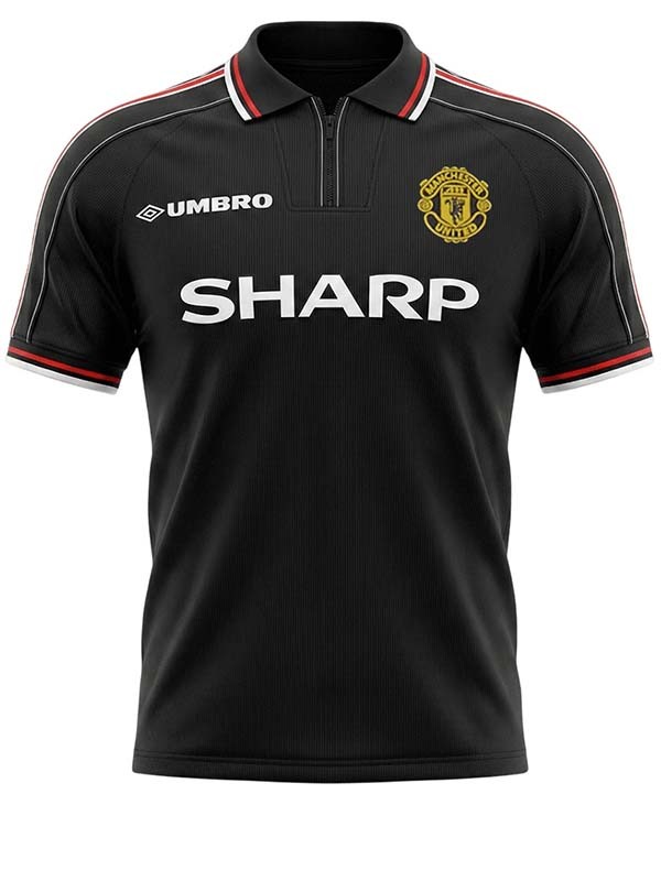 Manchester united third jersey mens retro shirt 1998-1999